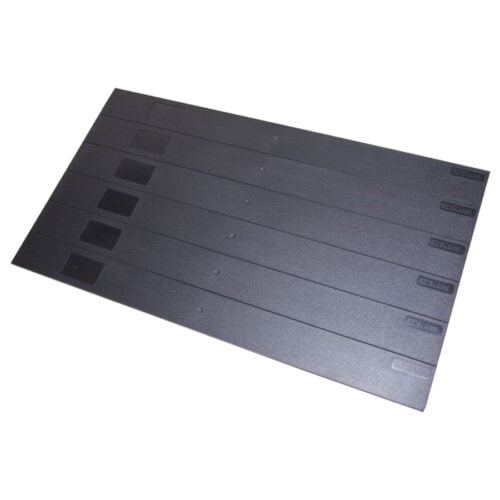 46-EZIBLANK - EziBlank 6U Blanking Panel Sheet (Black)