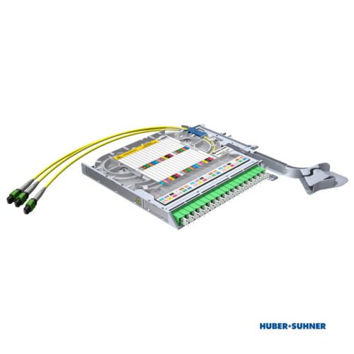85088080 - HUBER+SUHNER 18x LC-Duplex 3x MTP Base-12P APC OS2