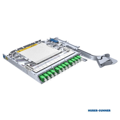 85088093 - HUBER+SUHNER Splice Tray 12x LC-Duplex OS2 APC No Code