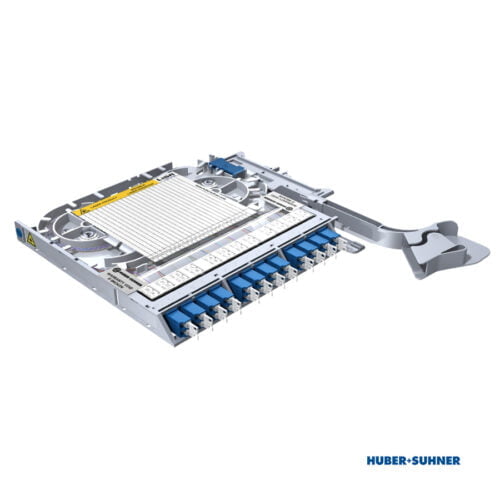 85088674 - HUBER+SUHNER Splice Tray 12x LC-Duplex OS2 UPC No Code
