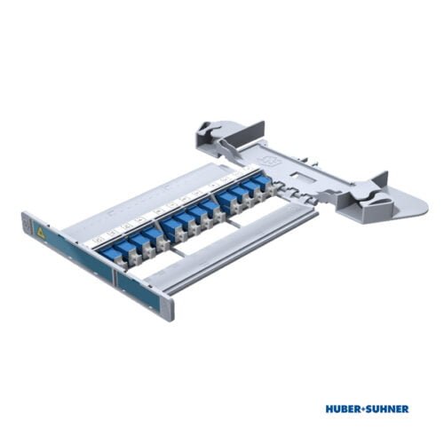 85106128 - HUBER+SUHNER Patching Tray 12x SC Simplex UPC Single Mode