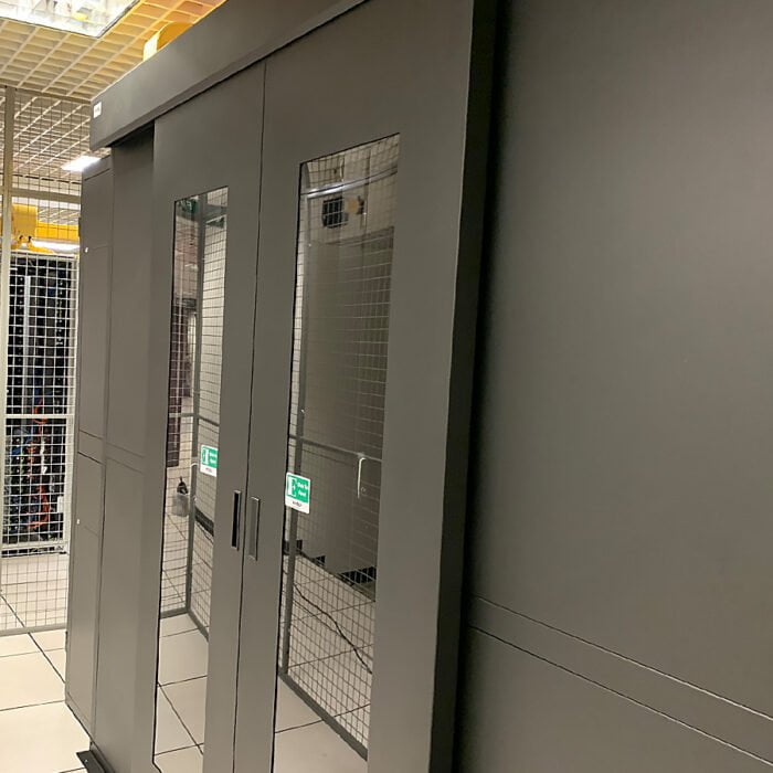 Cold Aisle Containment Sliding Doors