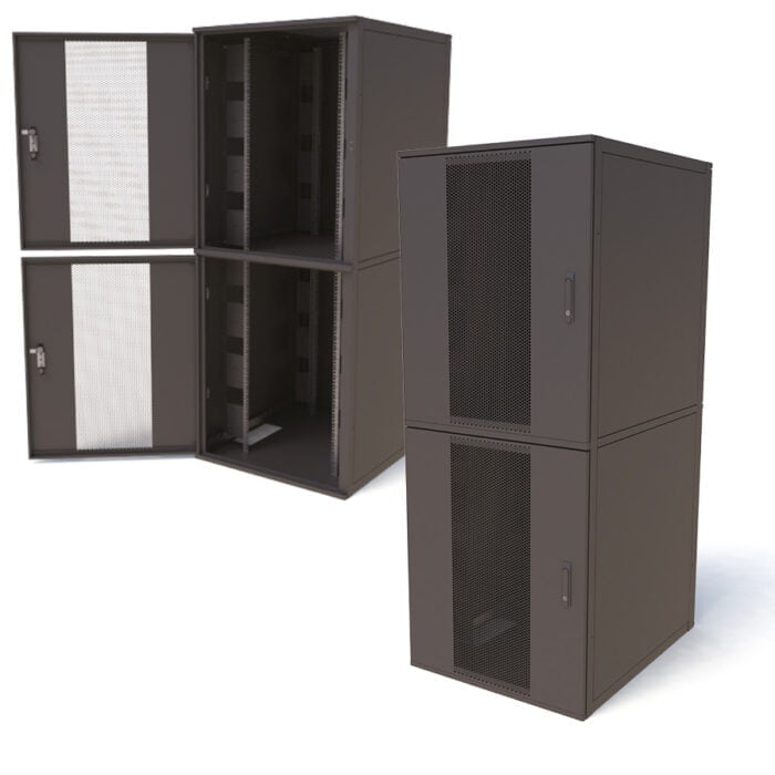 EDP 2 Compartment Co-Location Rack 800mm Wide