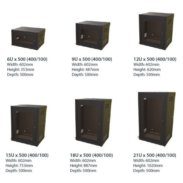 Edp Rack EDP 2-Part Wall Box | SOHO Rack - EDP Europe