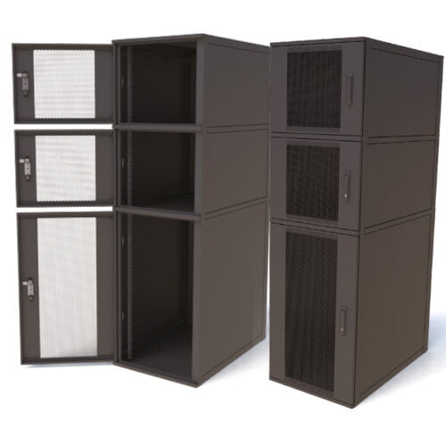 EDP 3 Compartment Co-Location Rack