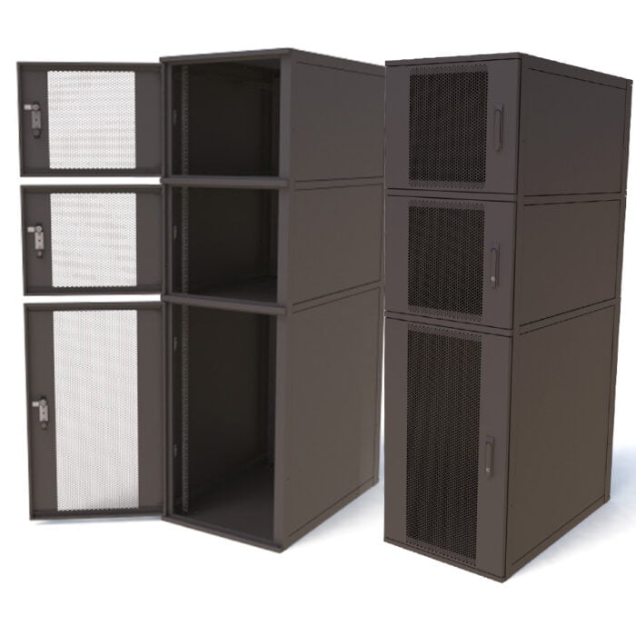 EDP 3 Compartment Co-Location Rack