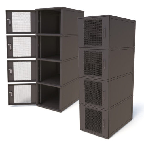 EDP 4 Compartment Co-Location Rack 600mm Wide
