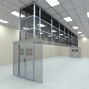 Modular Hot Aisle Containment System