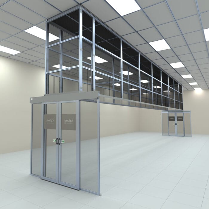 Modular Hot Aisle Containment System