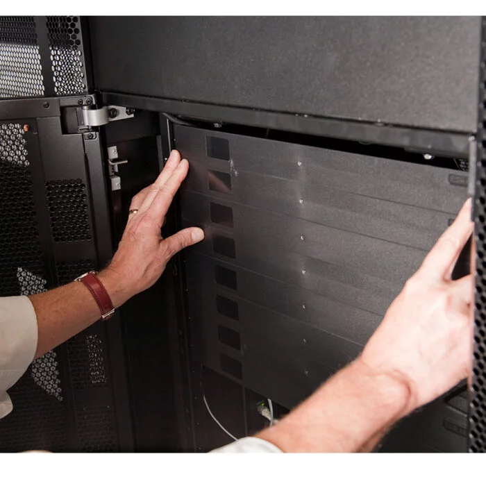 Installing EziBlank rack blanking panels
