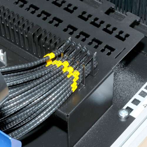 HUBER+SUHNER Breakout Plate with Conduit