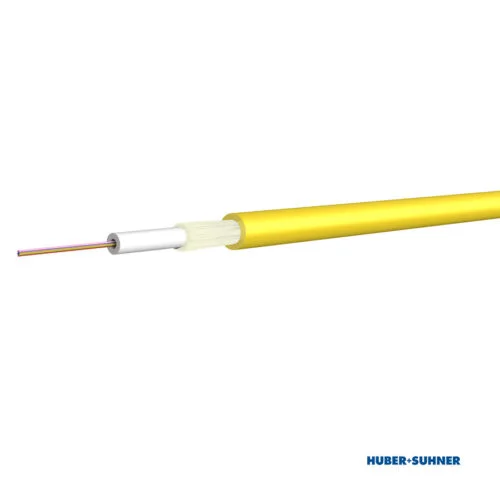 HUBER+SUHNER Multi-Fibre Glass Armoured Jelly-Free Loose Tube Fibre Cable