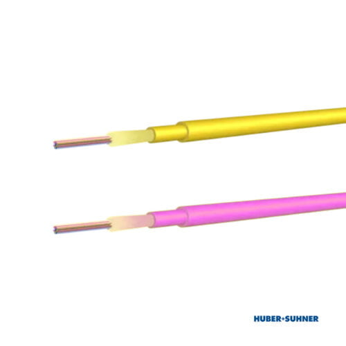HUBER+SUHNER Optipack Double Jacket OS2 OM4 Fibre Cables