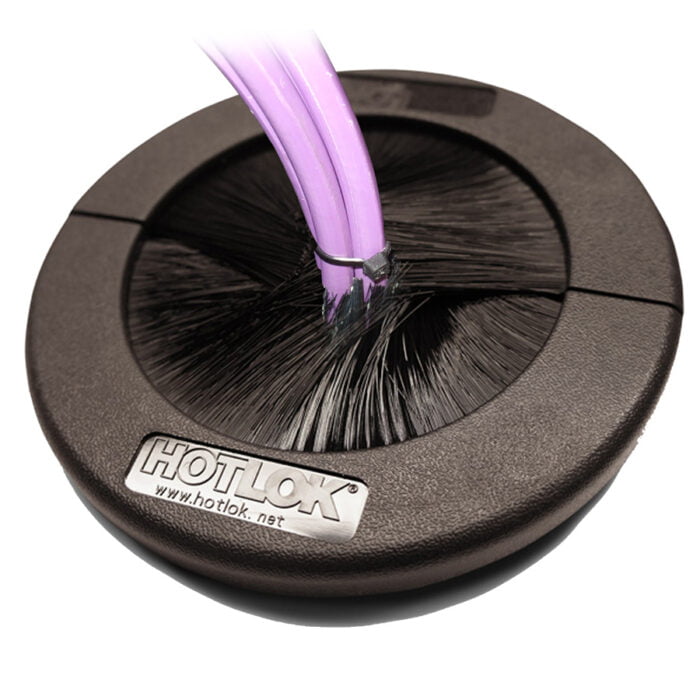HotLok Round Rack Grommet with Cables