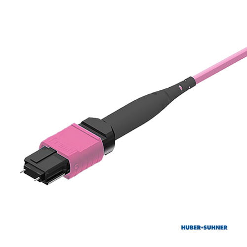 HUBER+SUHNER Base12 MTP Pro OM4 Trunk Cables