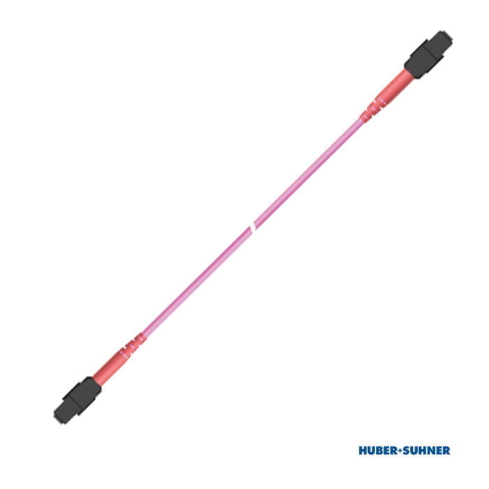 HUBER+SUHNER Base-24 MTP-MTP Fibre Trunk Cables