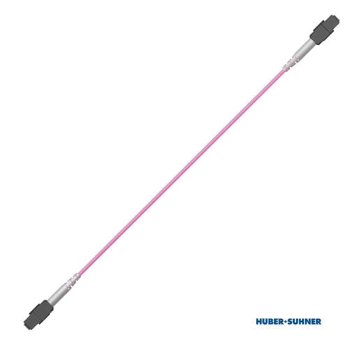HUBER+SUHNER Base-8 MTP Jumper Cables