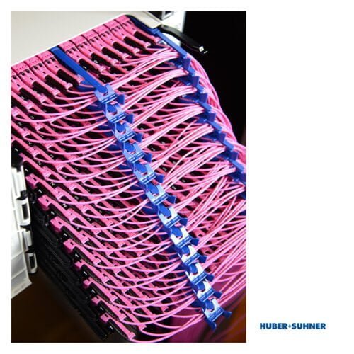 HUBER+SUHNER IANOS Fibre Cable Management System