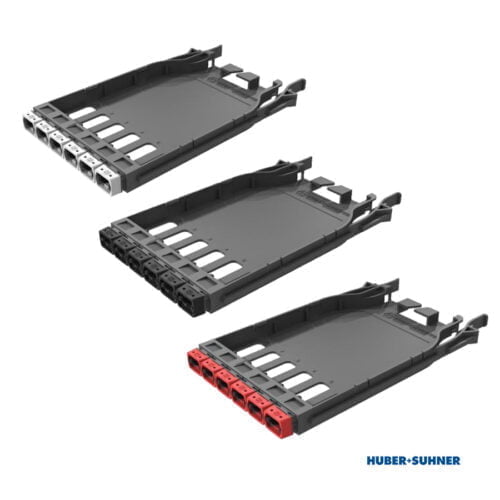 HUBER+SUHNER IANOS MTP Base-8, Base-12 and Base-24 Patching Modules