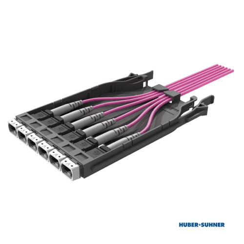 HUBER+SUHNER IANOS MTP Patching Module with Cables