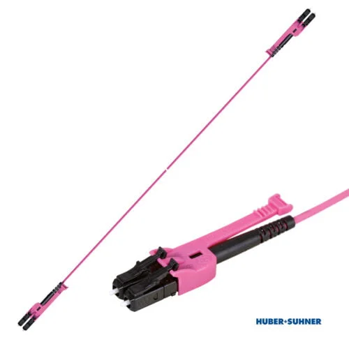 HUBER+SUHNER LC-XD Multi Mode OM4 Patch Cords