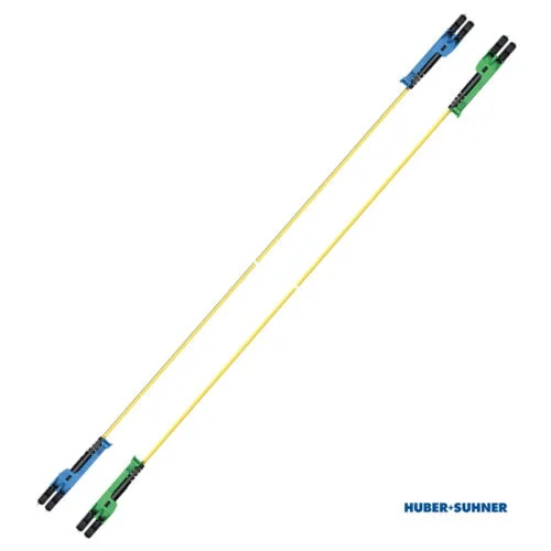 HUBER+SUHNER LC-XD Singlemode UPC APC Patch Cords