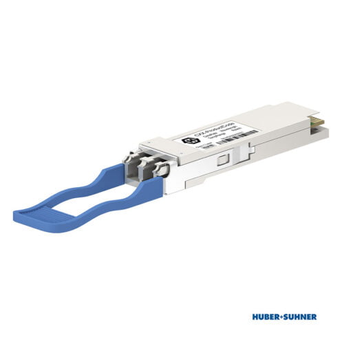 HUBER+SUHNER QSFP28 100G DWDM4 Duplex Transceiver