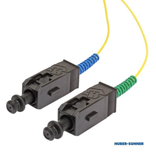 HUBER+SUHNER SC BTW UPC APC Singlemode Pigtails
