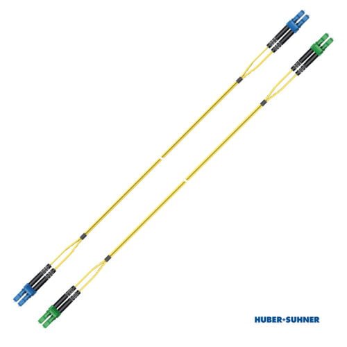 HUBER+SUHNER Singlemode UPC APC Classic Clip Patch Cords