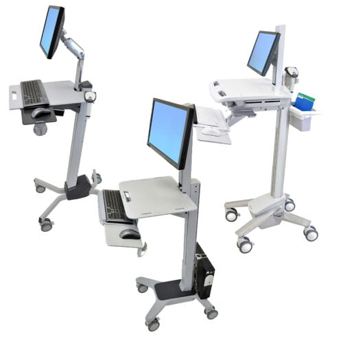 Mobile Workspace Computer Crash Carts
