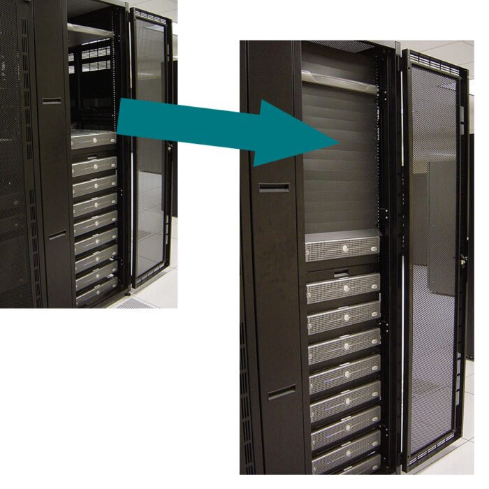 Before and After Installing PlenaFill