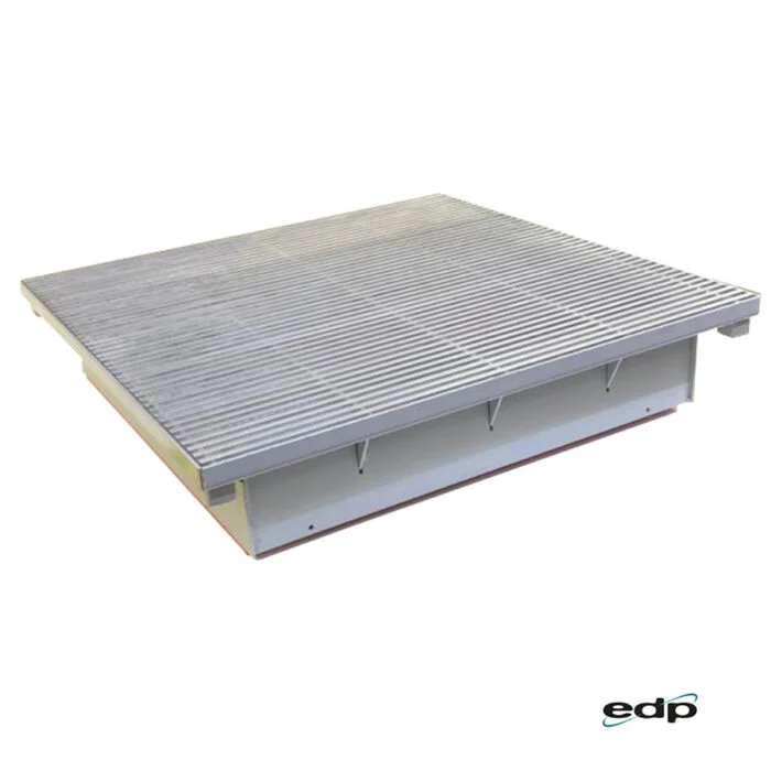 RMC Floor Grille fitted with EDP Cover