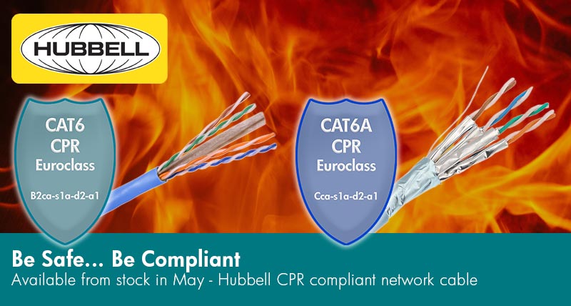 Hubbell CPR Compliant Network Cabling