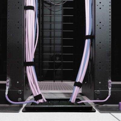Floor Grommets in Data Centre Raised Floor