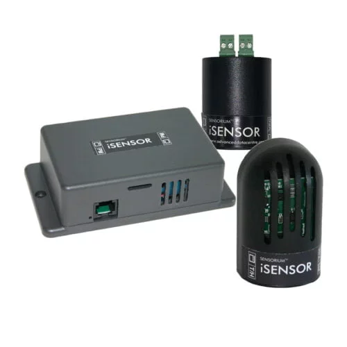 iSensor Temperature/Humidity, Particle and Volt-Free Sensors