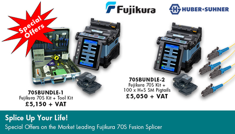 Promotional Special Offers on the Fujikura 70S fusion splicer